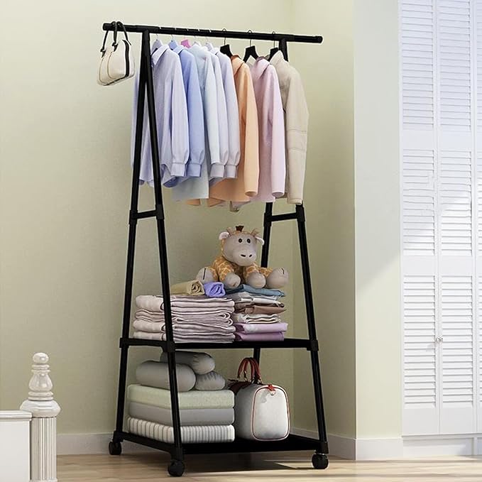 Stylish Corner Clothing Rack for Smart Storage Solutions