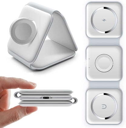 Elevate Your Charging Experience with Our 3-in-1 Wireless Charging Pad