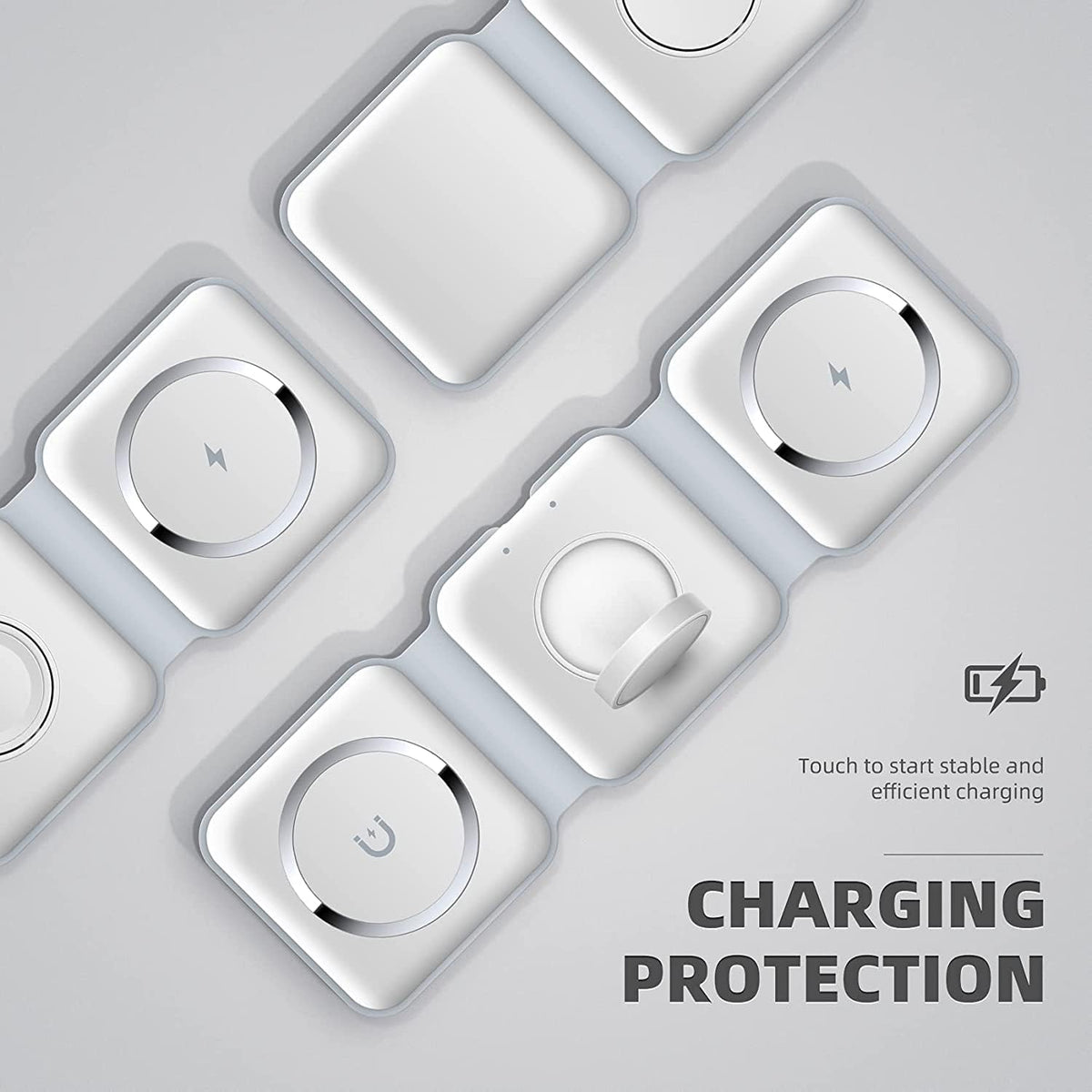Elevate Your Charging Experience with Our 3-in-1 Wireless Charging Pad