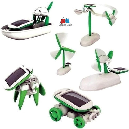 6 in 1 Solar Kit: Inspire Learning with Fun Solar-Powered Models