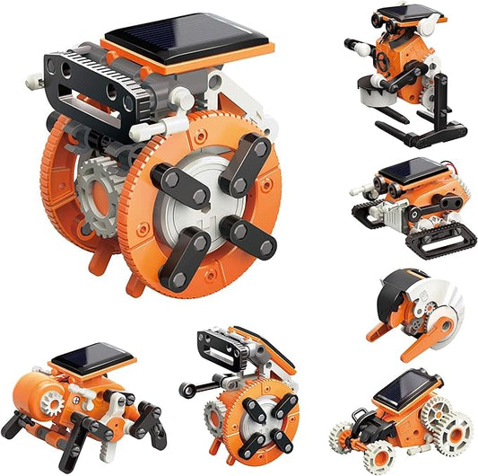 Unlock Creativity with the 7-in-1 Solar Robot Kit for Kids - Perfect STEM Learning Toy