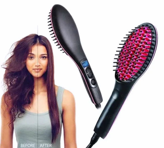 Transform Your Hair with the Health Care Brush Straightener