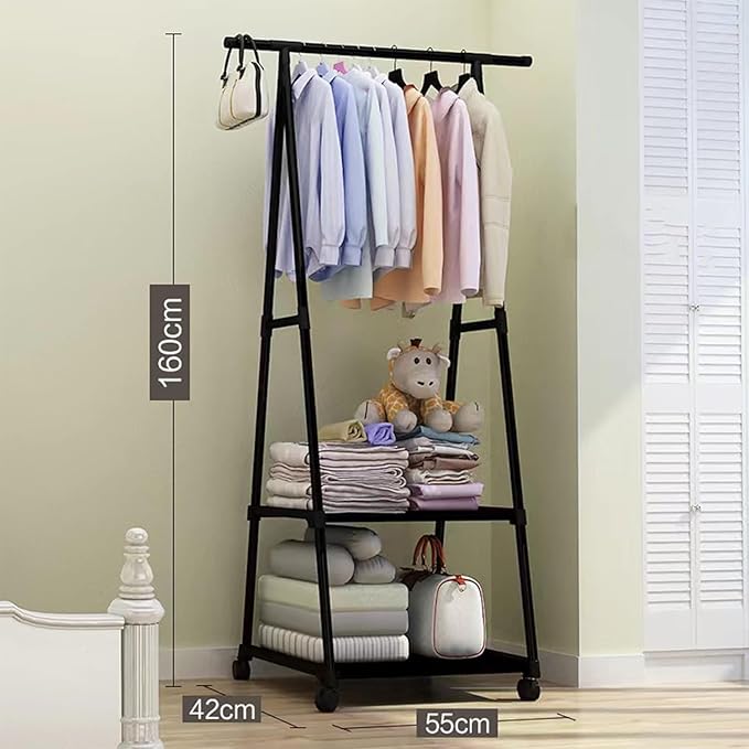 Stylish Corner Clothing Rack for Smart Storage Solutions