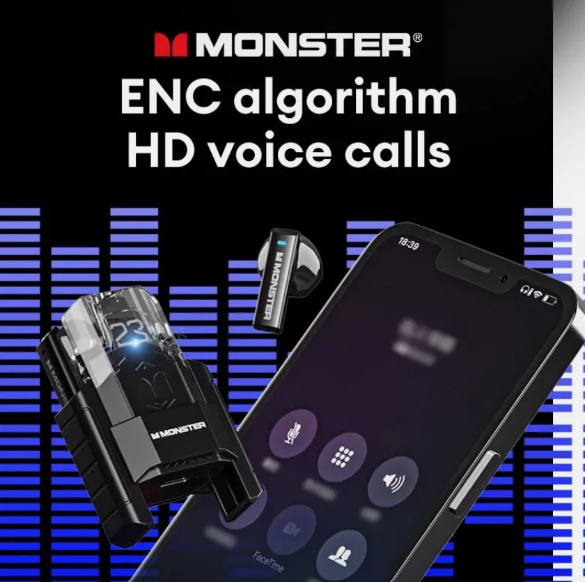 Enhance Your Audio Experience with Monster XKT23 Wireless Earbuds